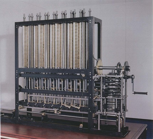 Máquina analítica de Babbage.