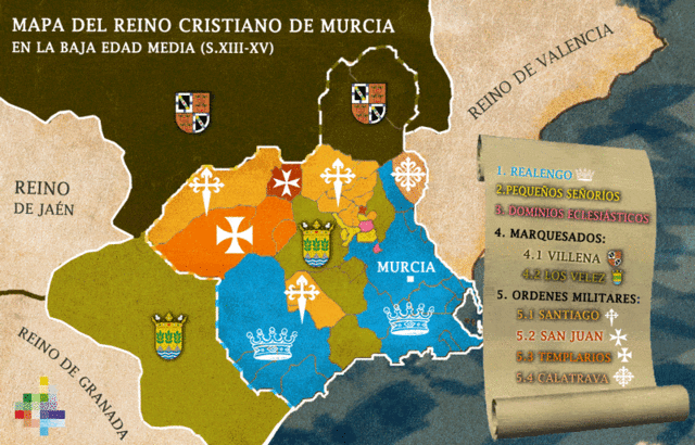 Conquista del reino de Murcia por los cristianos