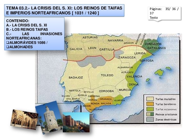 Las taifas y las invasiones bereberes (1031/1246)