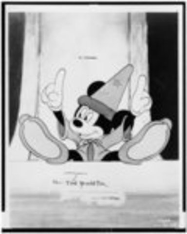 Mickey Mouse in "Fantasia"