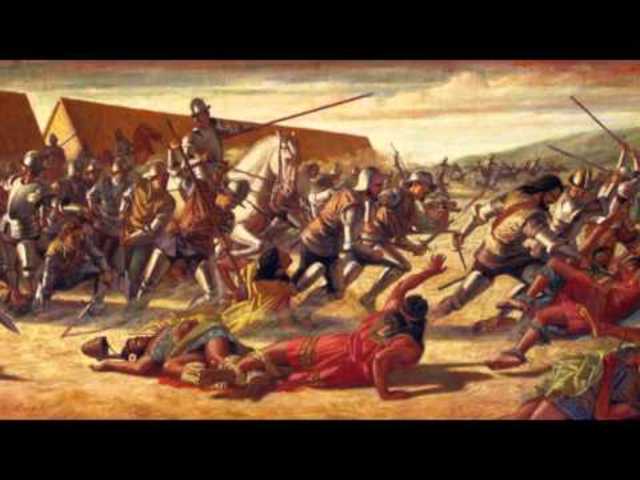 PIZARRO SOTTOMETTE GLI INCAS