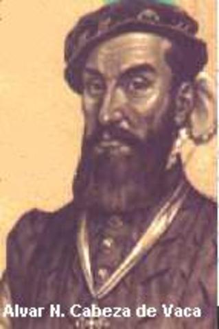 DeVaca discovers Texas.