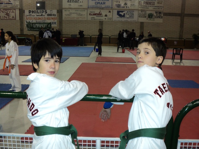 My first competition of taekwondo