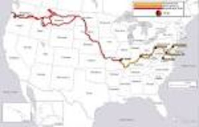The Lewis and Clark Journey West