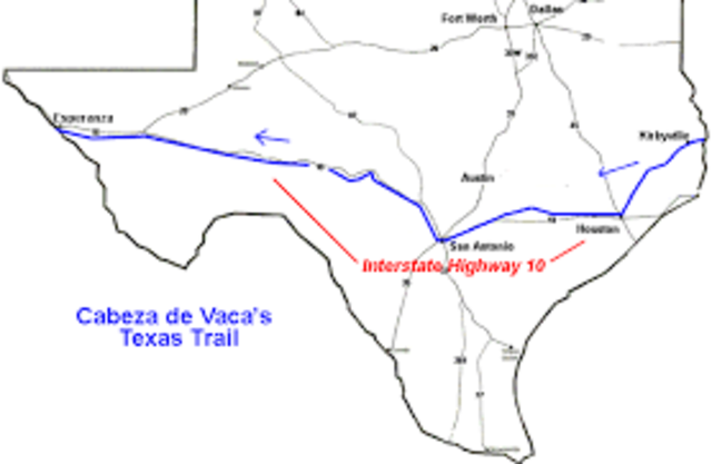 DeVaca discovers Texas