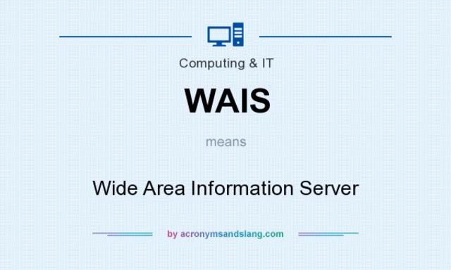 Wide Area Information Server (WAIS)