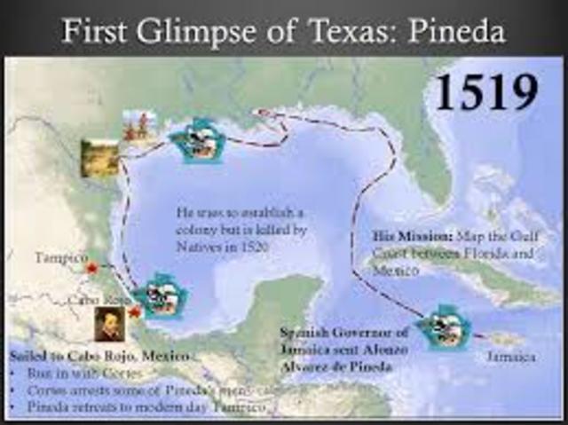 Pineda's voyage