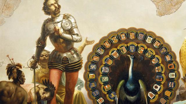 Cortes journeys to the new world