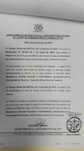 Concurso para Cargos  Directivos