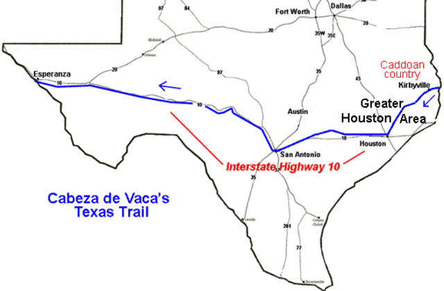 DeVaca discovers Texas