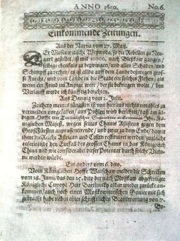 First Daily Newspaper