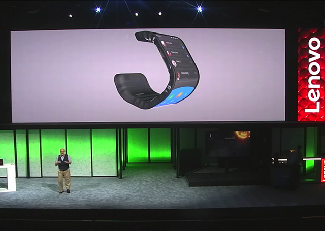 Smartphone y tablet flexibles