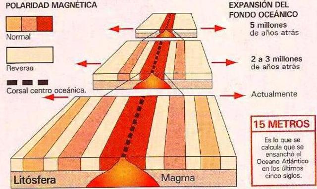 TEORÍA DE LA EXPANSIÓN DEL FONDO OCEANICO
