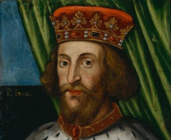 Birth of King John of England