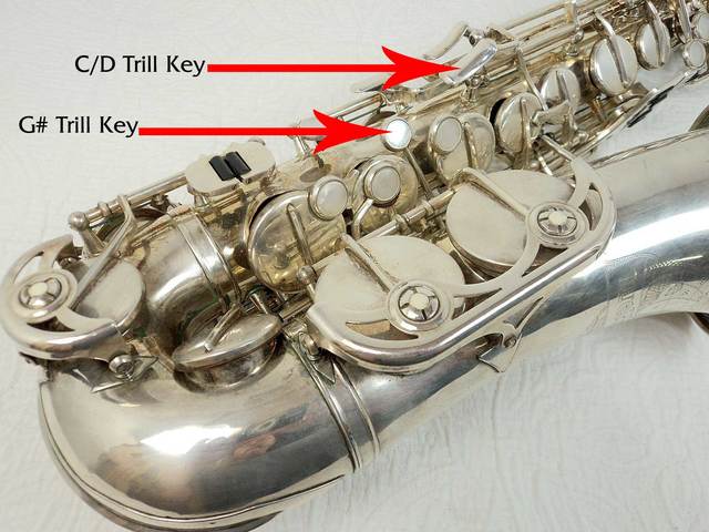 Right Hand C Trill Key