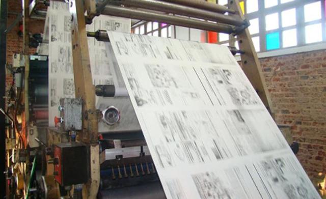 Rotativa para periódicos