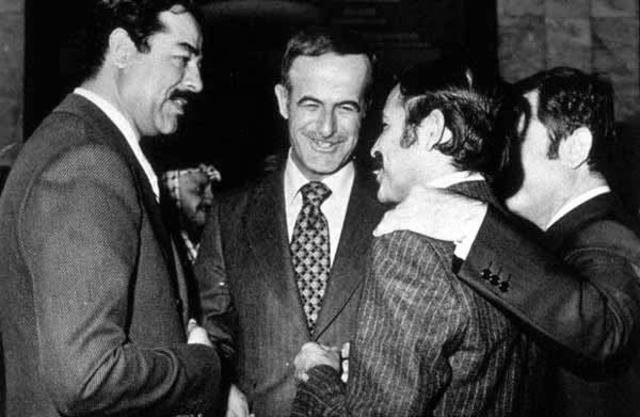 Háfez al-Asad y Sadam Hussein