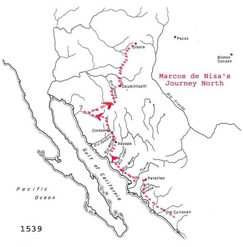 Fray Marcos and Estaban