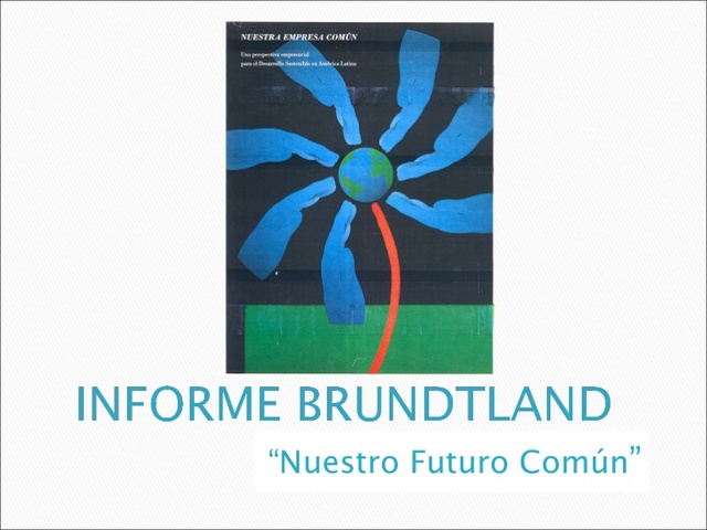 Nacimiento del concepto de Desarrollo Sostenible en la educación ambiental