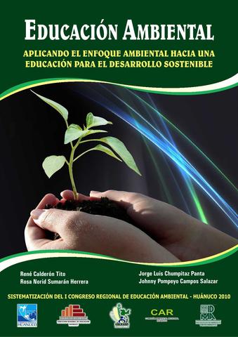 INCORPORACION DE LA EDUCACIÓN AMBIENTAL EN LOS CURRÍCULO DE BÁSICA PRIMARIA Y SECUNDARIA