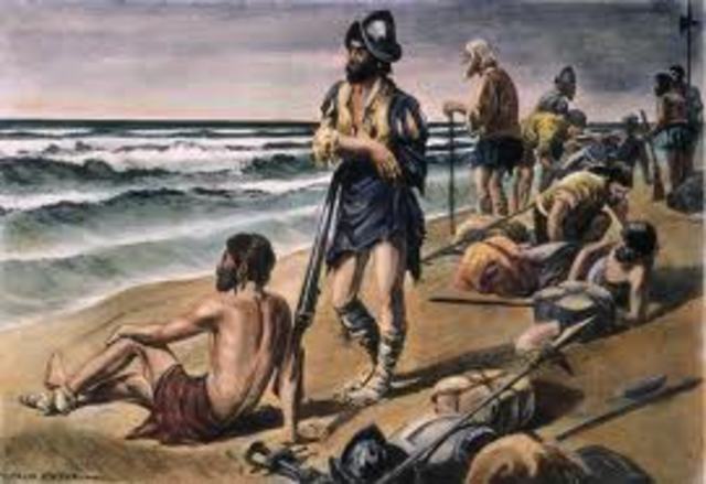 De Vaca Discovers Texas