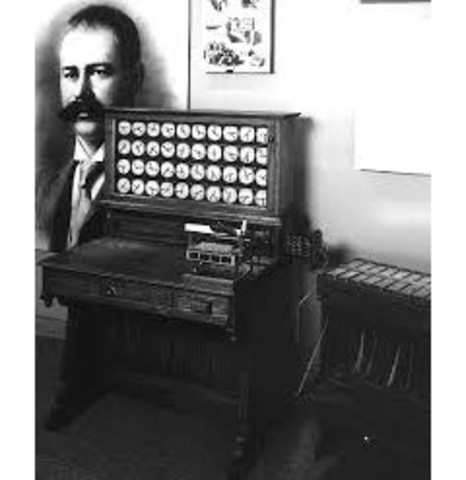 COMPUTADORA HOLLERITH.