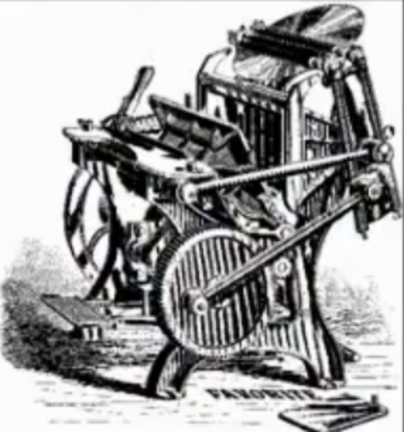 Surgimento da Primeira máquina auxiliadora de Cálculo