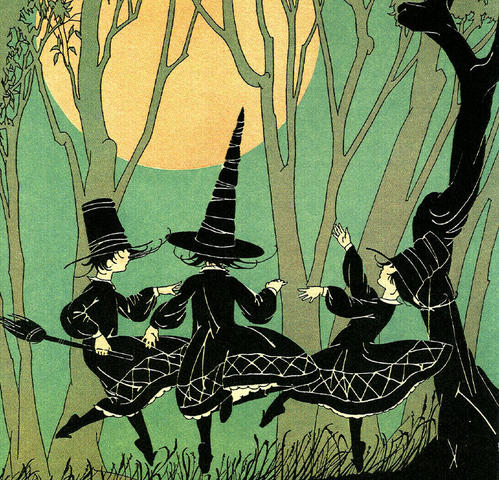 Dancing in the woods