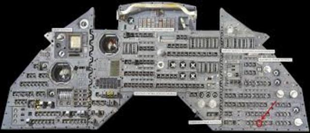 EL lanzamiento del apollo.