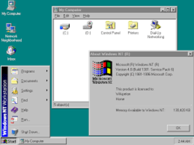 Windows NT 4.0