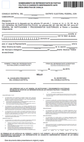 Designaciones de presidentes (as) de los Consejos Locales.