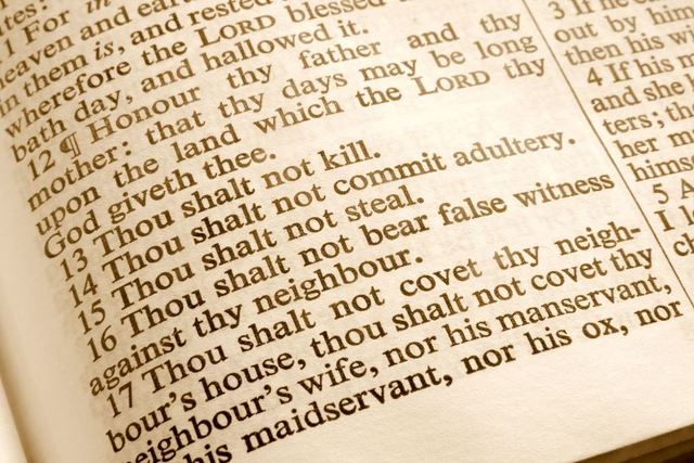 The Forgotten Commandment; Act Two