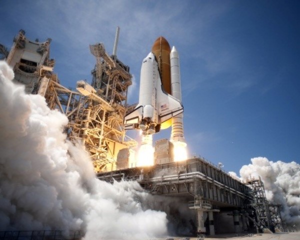First Space Shuttle Launch