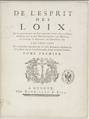 The Spirit of Laws