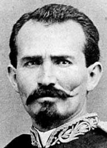 Fin del periodo de presidencia de Manuel González.