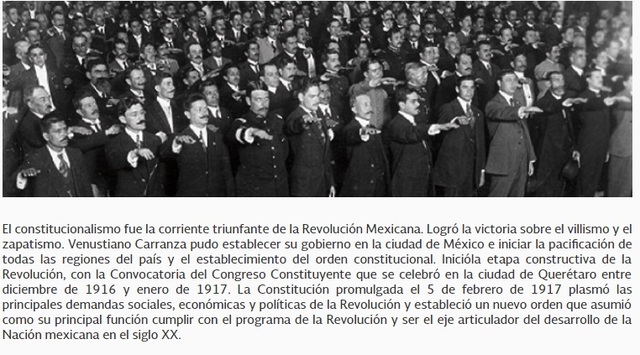 CONGRESO CONSTITUYENTE Y CONSTITUCIÓN DE 1917