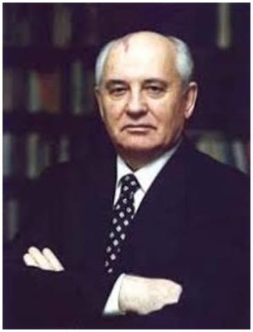 Mikhail Gorbachev.