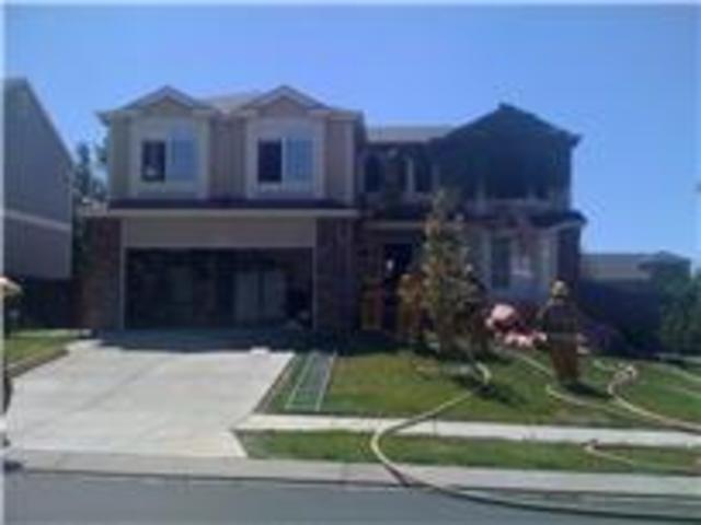 House fire sends one to hospital