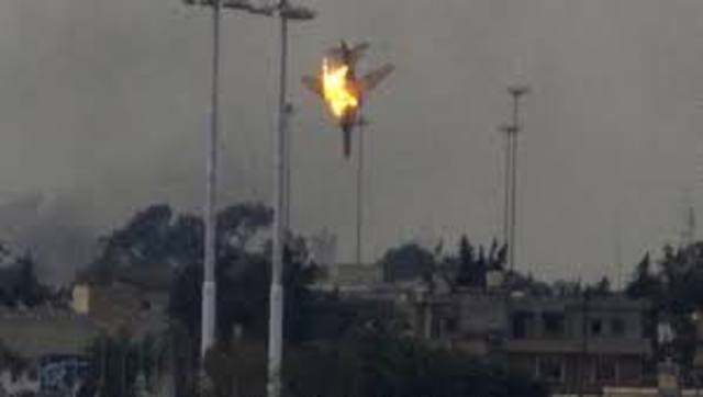 US warplanes bomb Libyan cities.