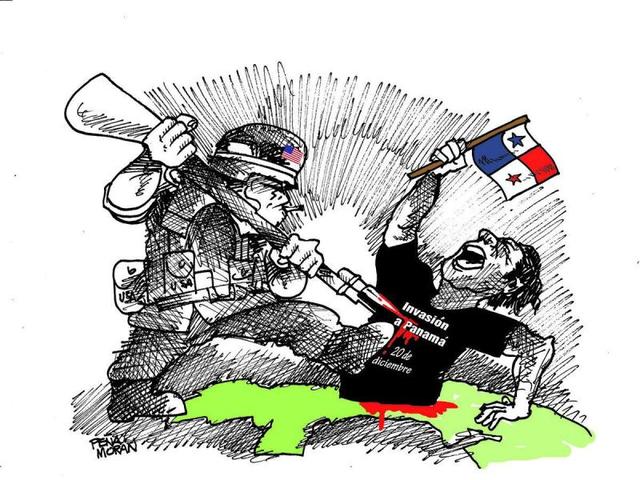 U.S. forces invade Panama