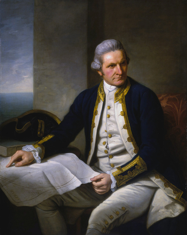 Captain Cook Crosses the Antarctica Circle