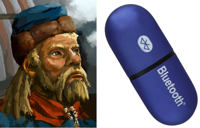 Технология Bluetooth названа в честь короля Дании Синезубого Харальда Первого