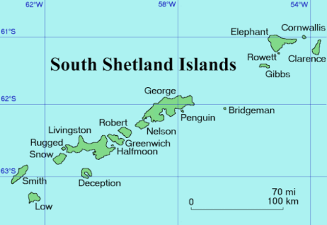 Discovery of South Shetland Islands
