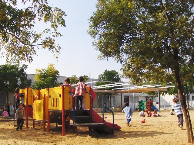 My first day at pre-school