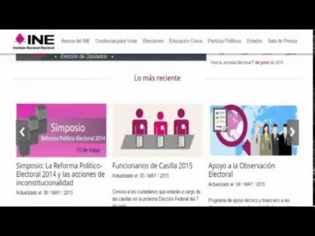 Fondo de Apoyo a la Observación Electoral 2015