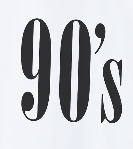 90's