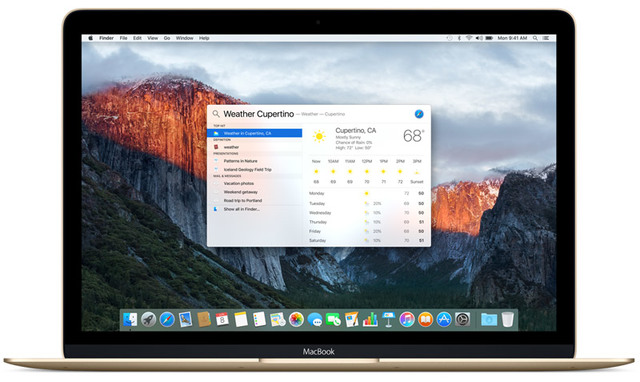 Mac OS X 10.11 El Capitan