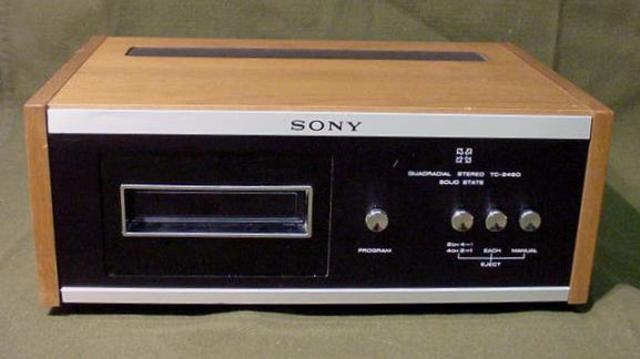 8-track Tape player