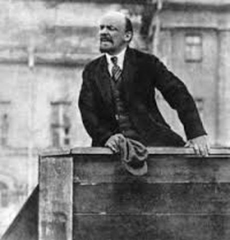 Vladimir Lenin's death
