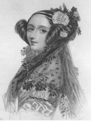 В 1843г. Ада Лавлейс разработала первую программу для машины Бэббиджа.